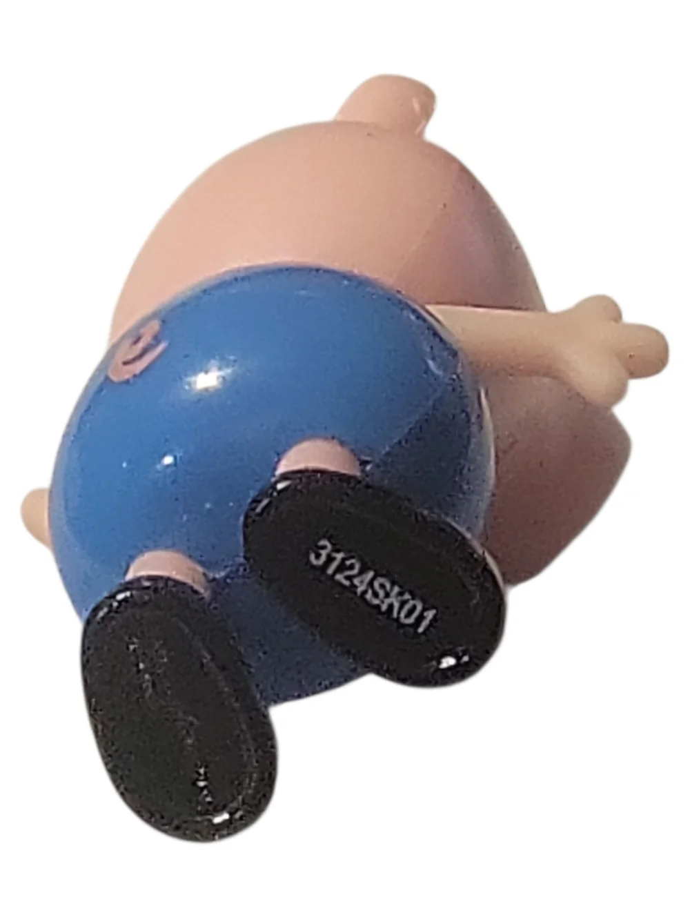 Jazwares Peppa Pig’s Brother Blue George Pig Cake Topper PVC Figurine 2”